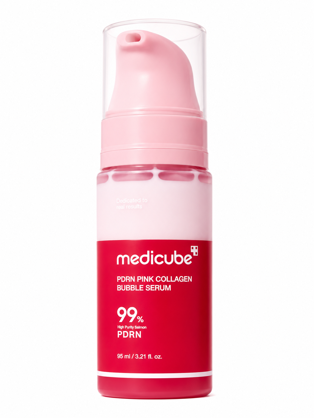 Medicube PDRN Pink Collagen Bubble Serum 95ml | Hydrating & Firming Facial Serum