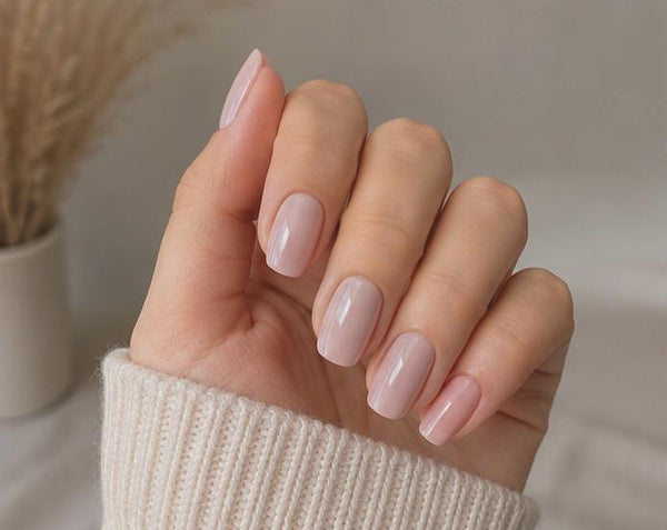 Soft Pink Square Press-On Nails – 24PCS Premium Nail Set