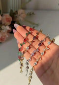Luxury Crystal Vine Adjustable Bracelet for Women – Gold & Silver Plated